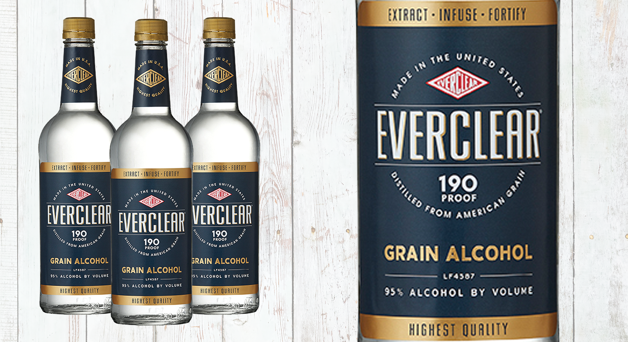 Everclear ® Grain Alcohol launched new, sophisticated packaging that illust...